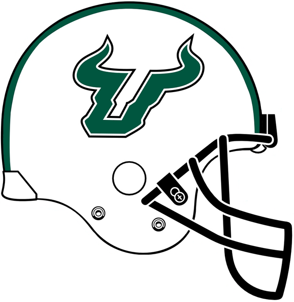 South Florida Bulls 2003-Pres Helmet Logo v2 DIY iron on transfer (heat transfer)